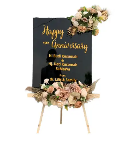 Papan Bunga Akrilik Sumput