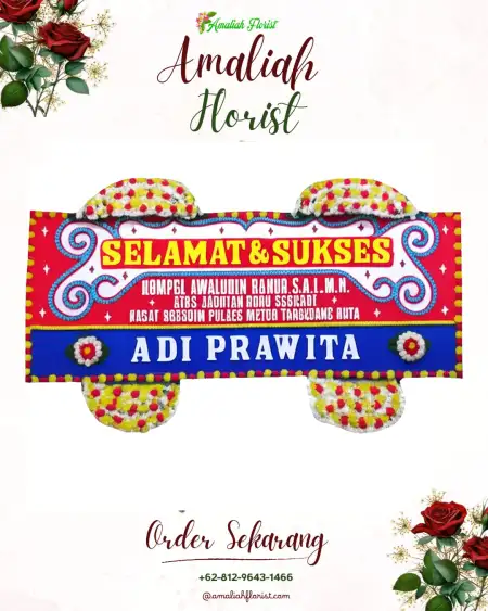 Papan Bunga Ucapan Selamat Sumput